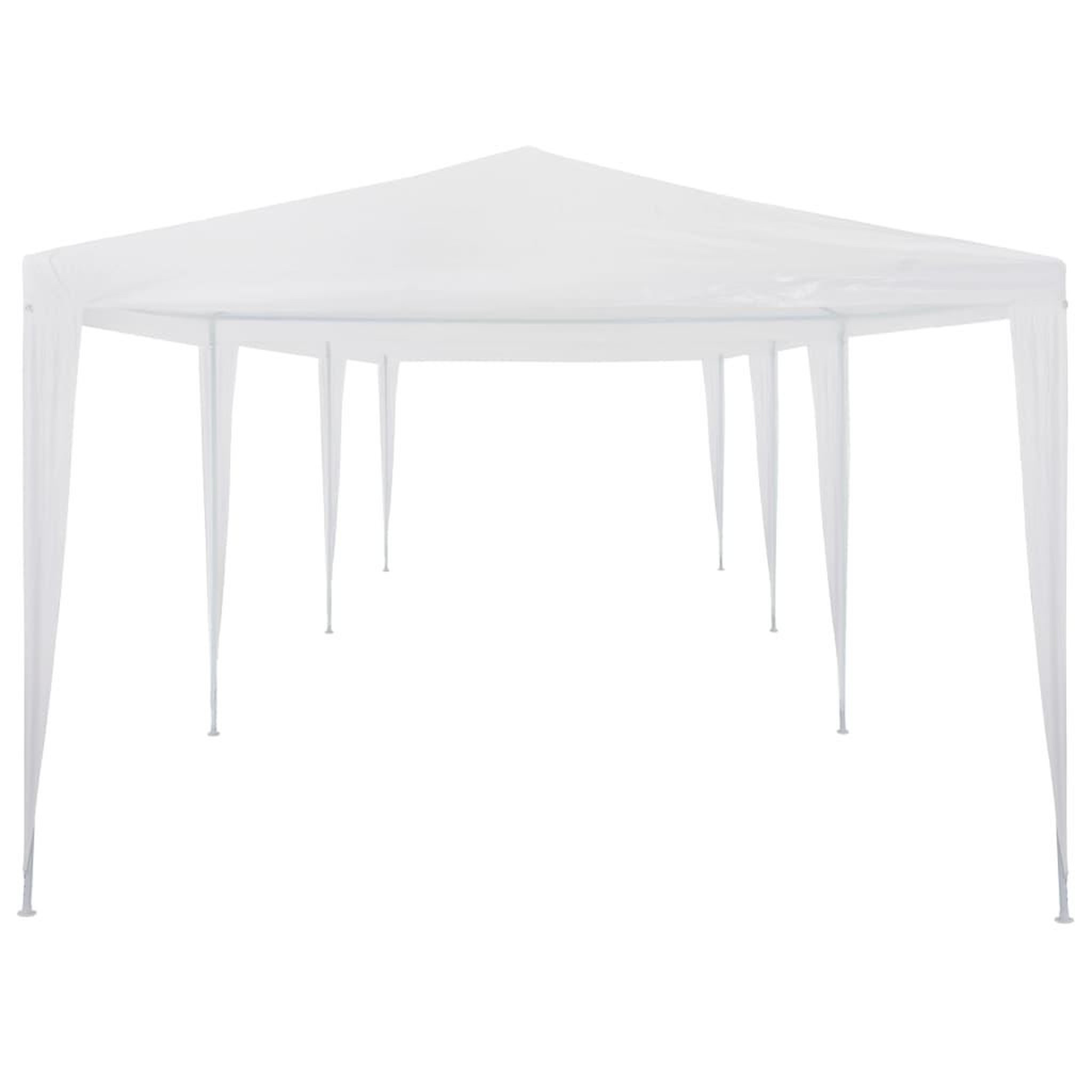Voir la diapositive 2 : VIDAXL Tente de reception 3x9 m PE Blanc