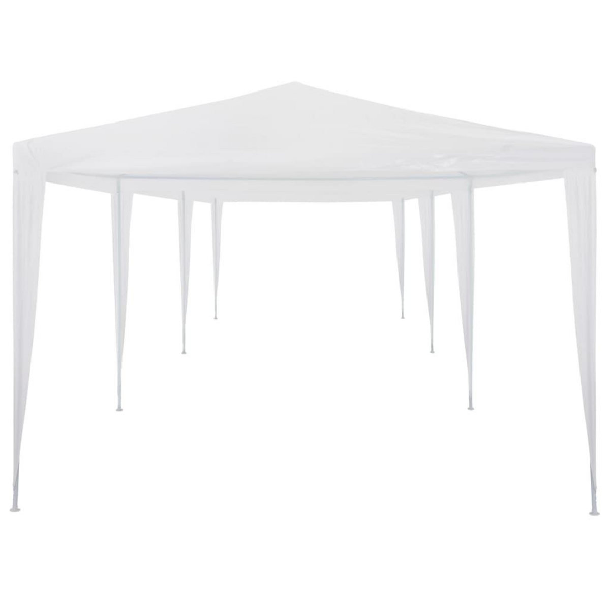 VIDAXL Tente de reception 3x9 m PE Blanc