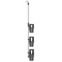 Voir la diapositive 4 : VIDAXL Etagere de douche suspendue 30x15x(67-105) cm aluminium