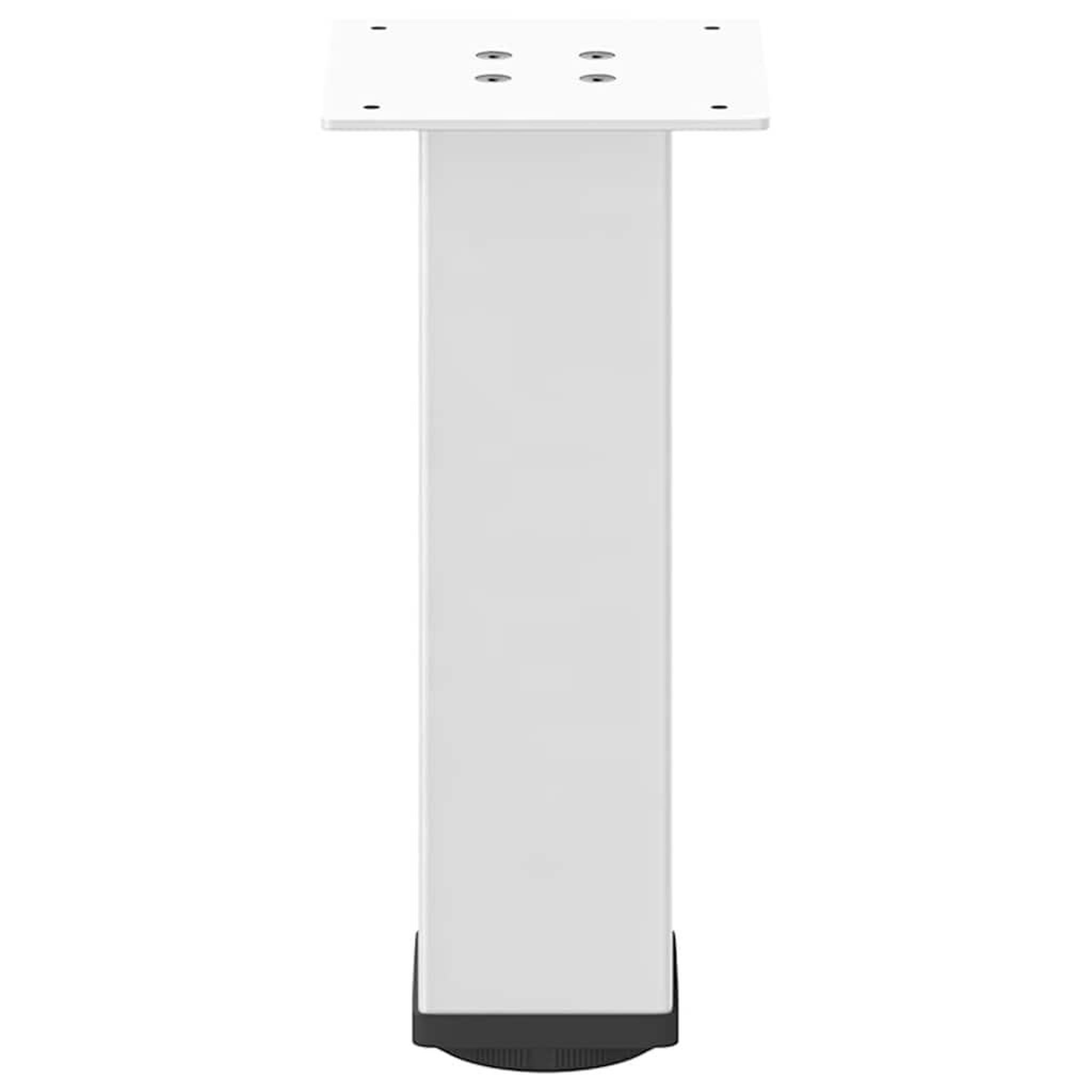 Voir la diapositive 5 : VIDAXL Pieds de table basse 4 pcs blanc 42-44 cm acier