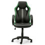 Voir la diapositive 2 : VS VENTA-STOCK Fauteuil de Bureau réglable et inclinable Formula tapissé en Similicuir, Noir/Vert
