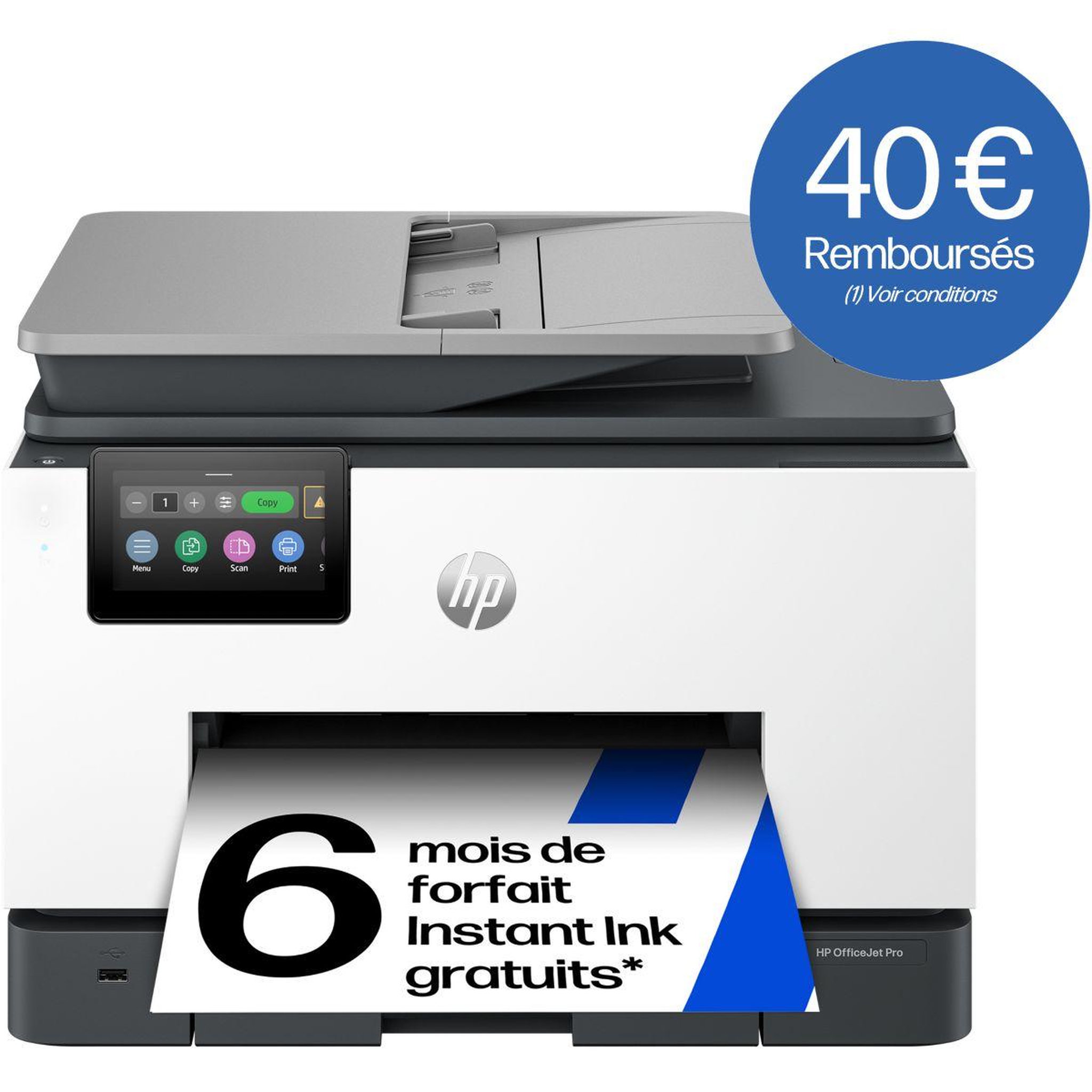 HP Imprimante jet d'encre officejet pro 9135e éligible instant ink