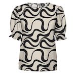 Vero Moda T Shirt Beige/ Femme Vero Moda Mlea. Coloris disponibles : Noir