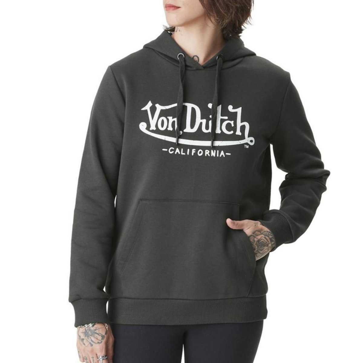 VON DUTCH Sweat  Foncé Femme Von Dutch VD/2/SWT