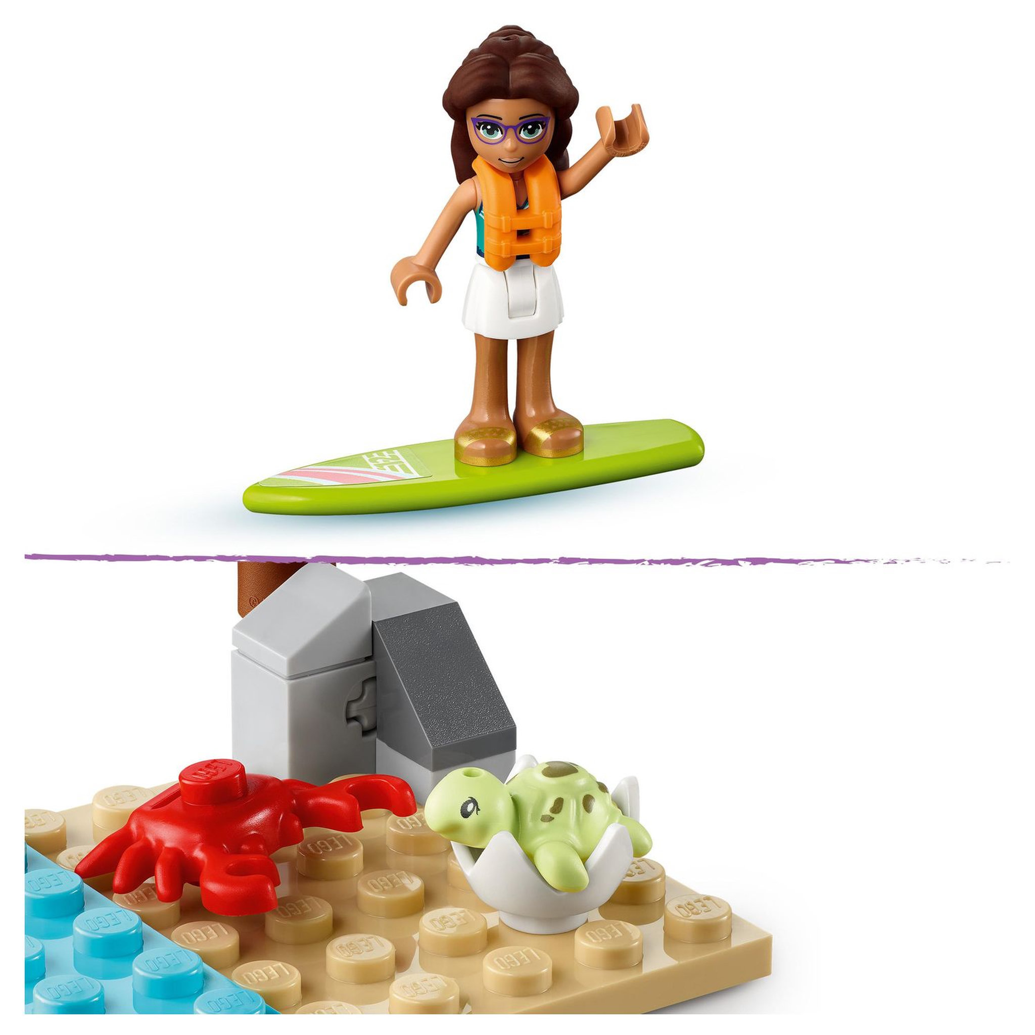 Voir la diapositive 6 : LEGO Friends 41697 - Véhicule de protection des tortues