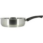 Voir la diapositive 3 : MENASTYL CUISSON Sauteuse Menastyl en acier inoxydable 24 cm