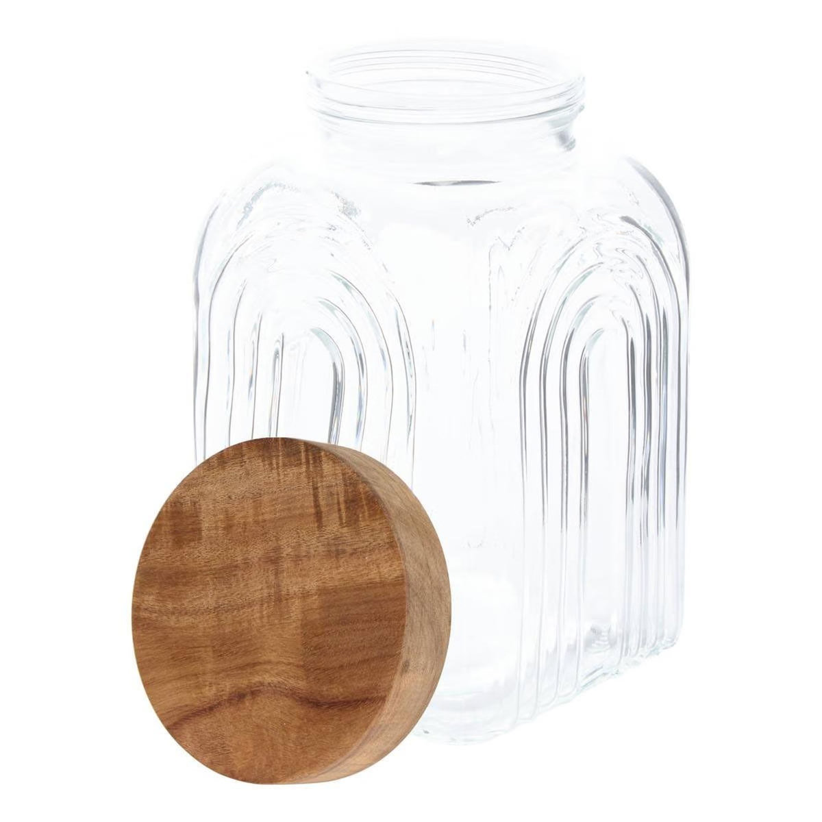 FIVE Bocal de Conservation en Verre  Arche  4L Transparent