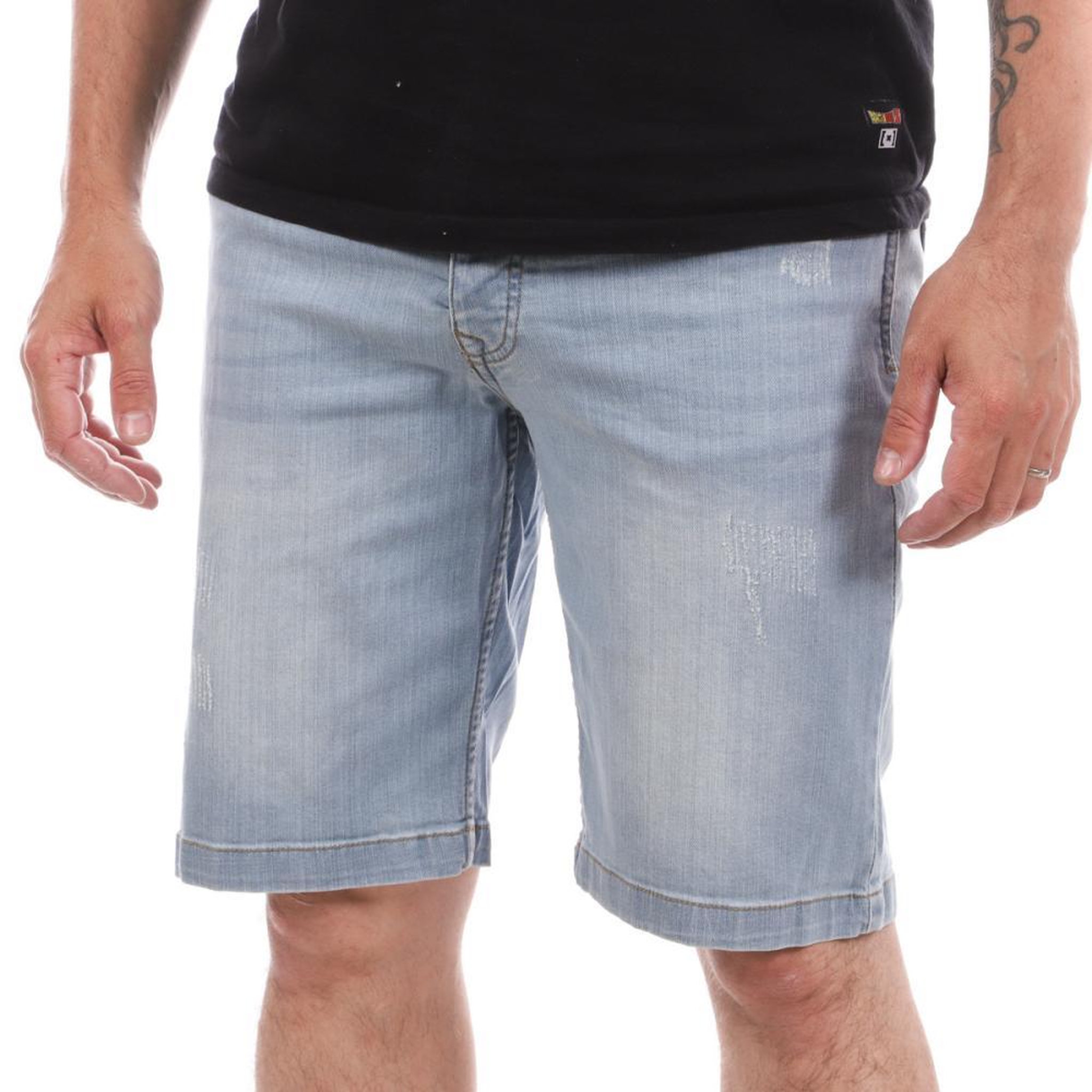 Voir la diapositive 1 : Lee Cooper Short en jean  Clair Homme Lee Cooper Ozark