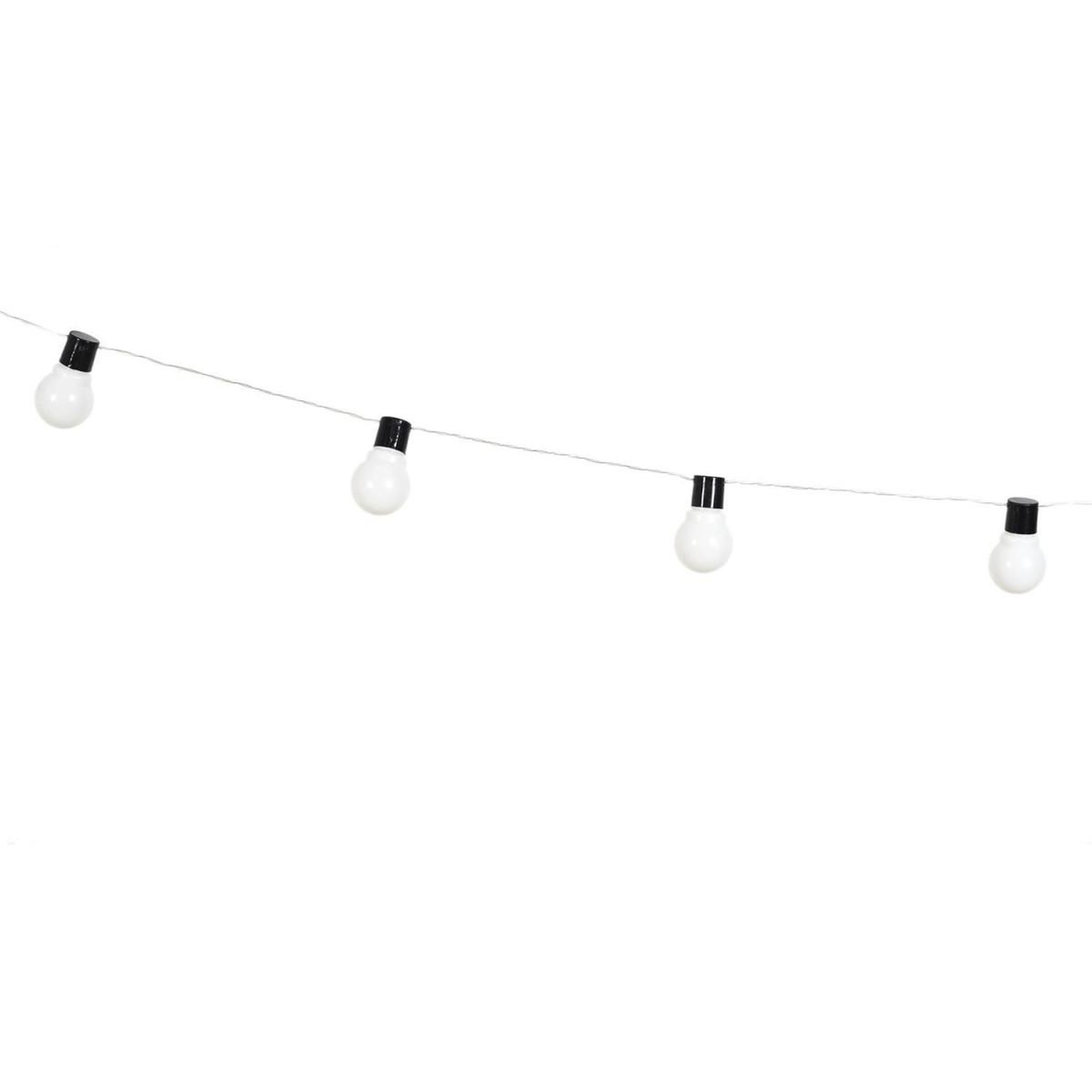 The Home Deco Factory Guirlande lumineuse led  boules  180cm blanc
