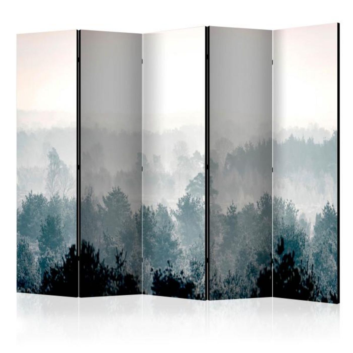 Paris Prix Paravent 5 Volets  Winter Forest  172x225cm
