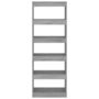 Voir la diapositive 3 : VIDAXL Bibliotheque/Separateur de piece Sonoma gris Bois d'ingenierie