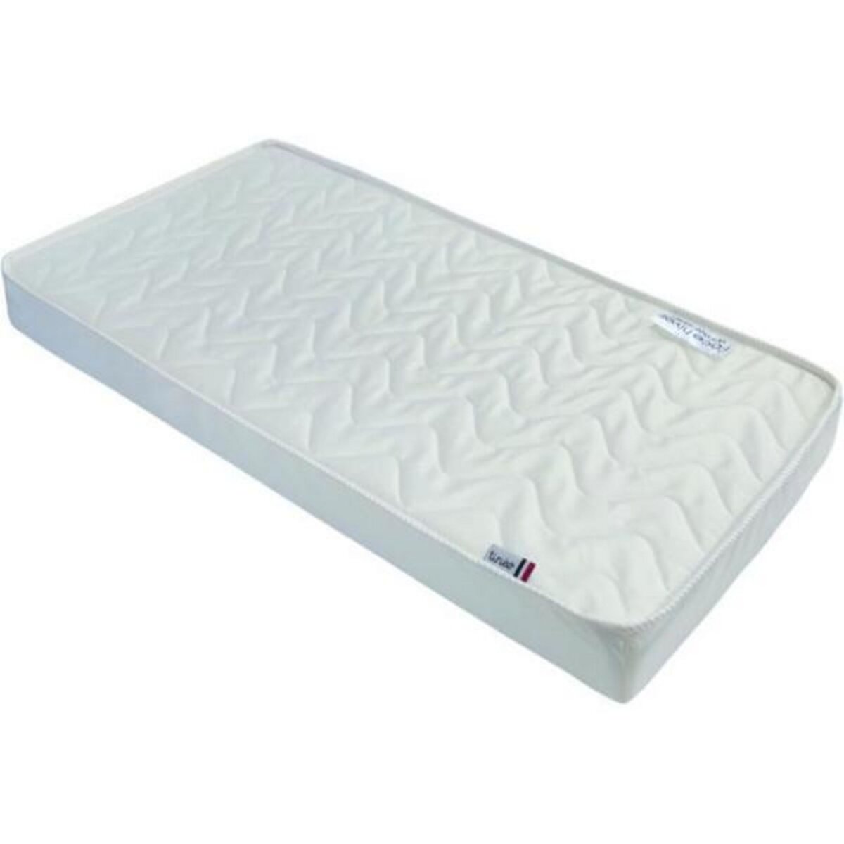 TINEO Matelas bébé climatisé compressé - 70 x 140 cm - Epaisseur 11 cm - TINEO
