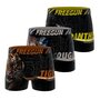 Voir la diapositive 1 : FREEGUN Lot de 3 boxers enfant Wild Life