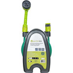 GARDENSTAR Dévidoir portable - 10 m - 7 fonctions spray