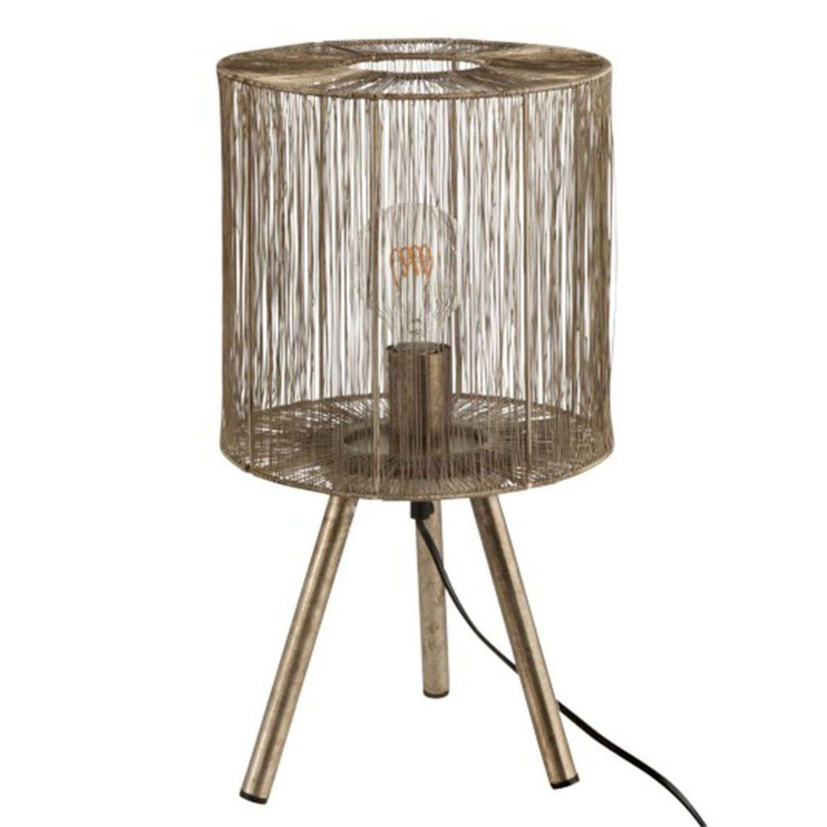 Paris Prix Lampe à Poser Trépied  Lofty  45cm Rouille