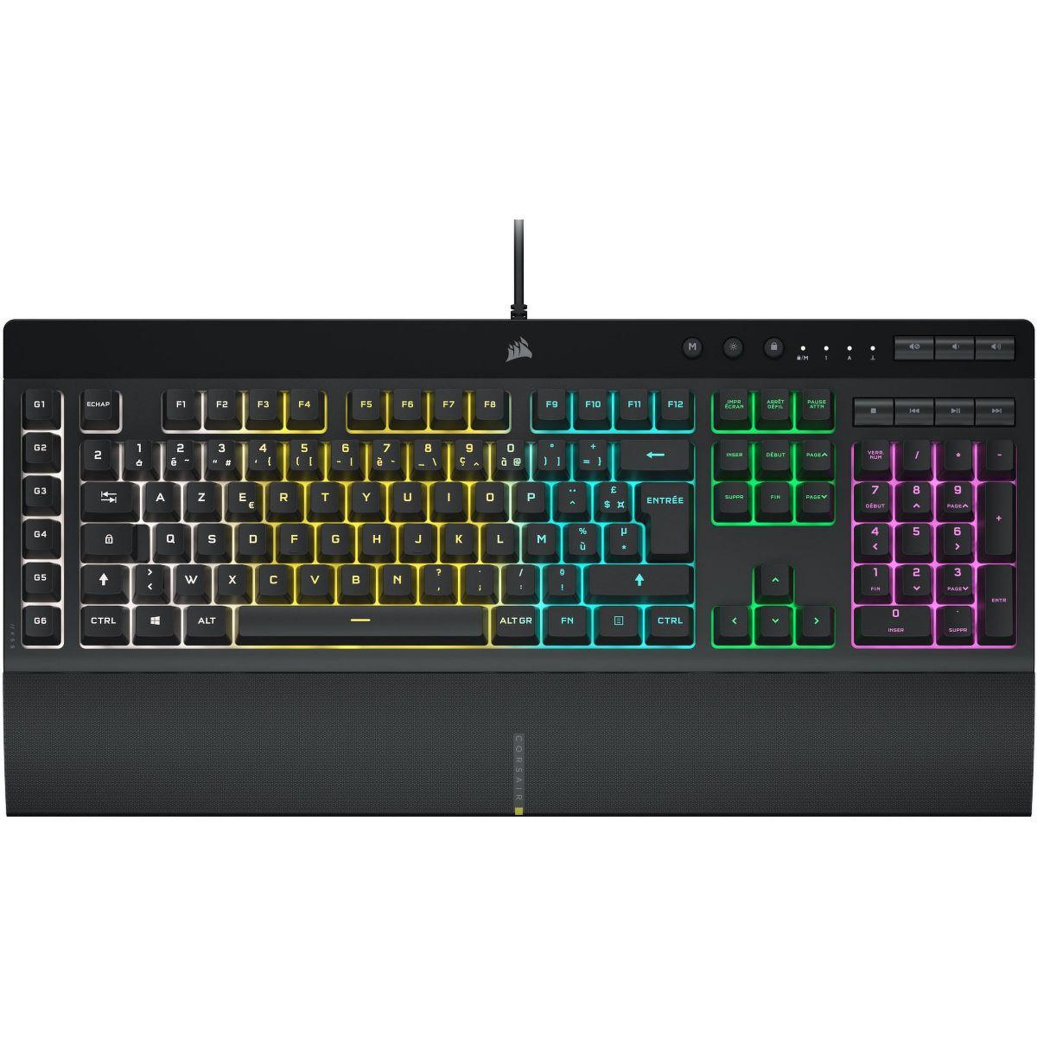 Corsair Clavier gamer k55 rgb pro