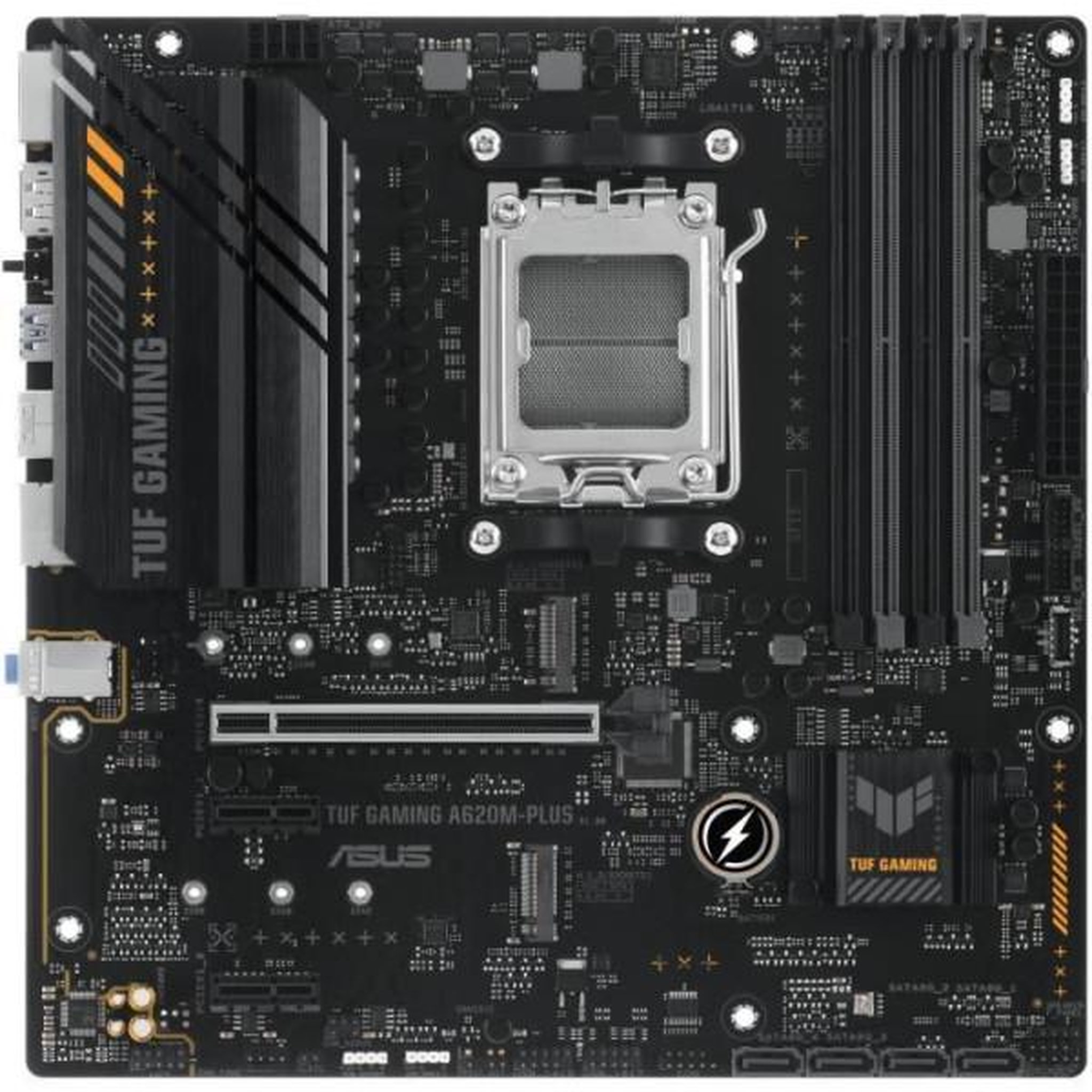 Voir la diapositive 2 : ASUS Carte mere - ASUS - TUF GAMING A620M-PLUS - AMD A620 - Emplacement AM5 micro ATX