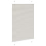 Voir la diapositive 3 : VIDAXL Store plisse gris clair 100x100 cm largeur du tissu 99,4cm