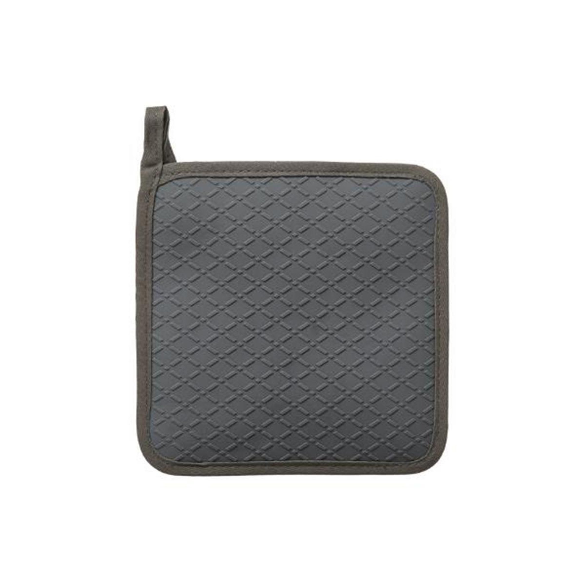 Voir la diapositive 2 : FIVE Manique de cuisine  tissu & silicone  21cm gris
