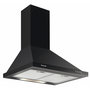 Voir la diapositive 1 : BRANDT Hotte décorative murale 60cm 600m3/h noir - ad1006b
