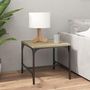 Voir la diapositive 1 : VIDAXL Table basse Chêne sonoma 50x50x35 cm Bois d ingénierie