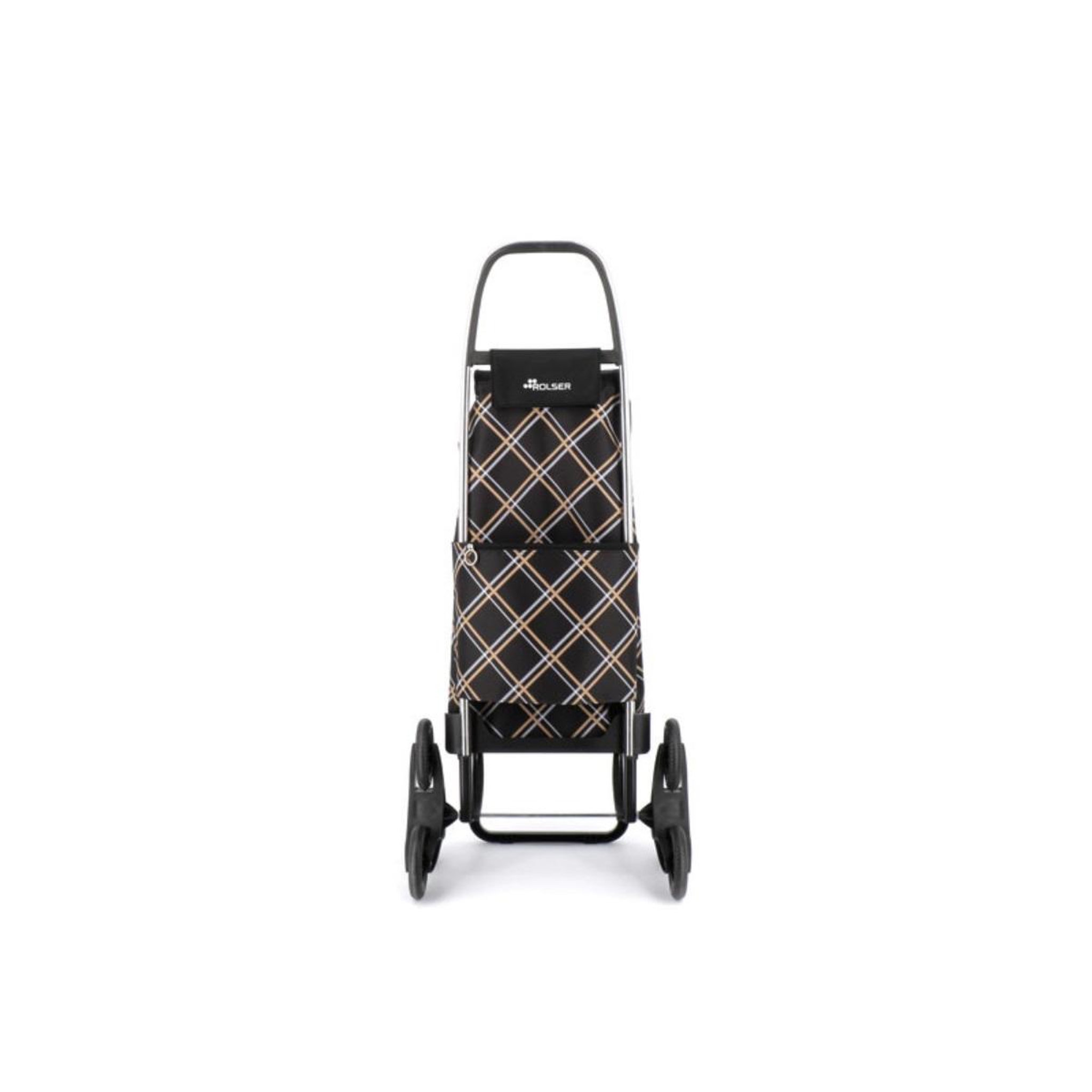 Voir la diapositive 2 : Rolser Poussette de marché 6 roues 43l noir - imx399 negro