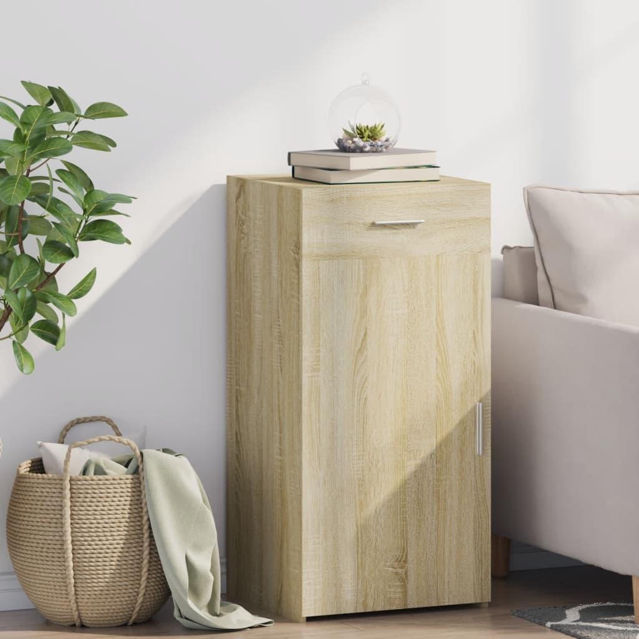 VIDAXL Buffet chene sonoma 45x42,5x93 cm bois d'ingenierie