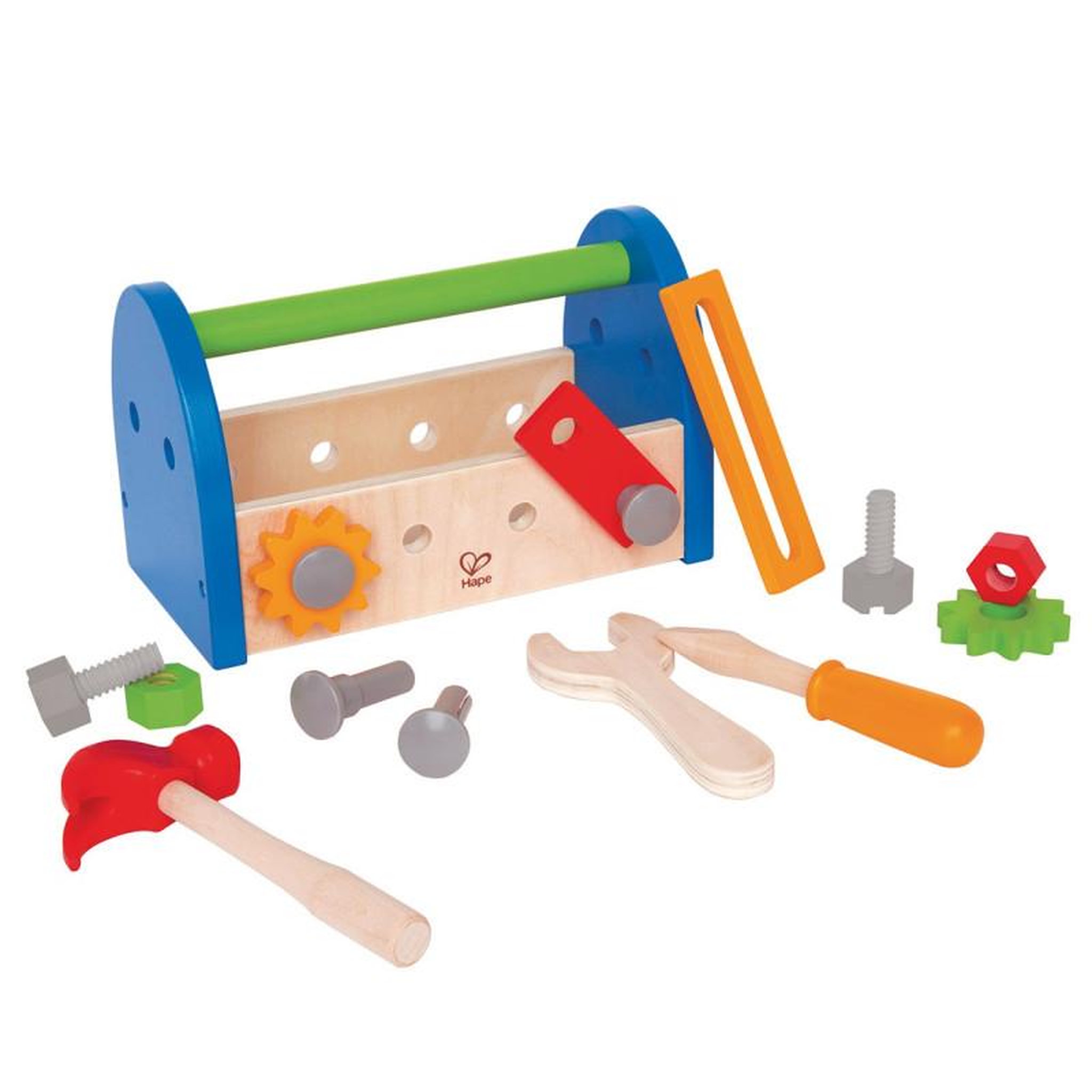 Voir la diapositive 2 : Hape Boite a outils en bois