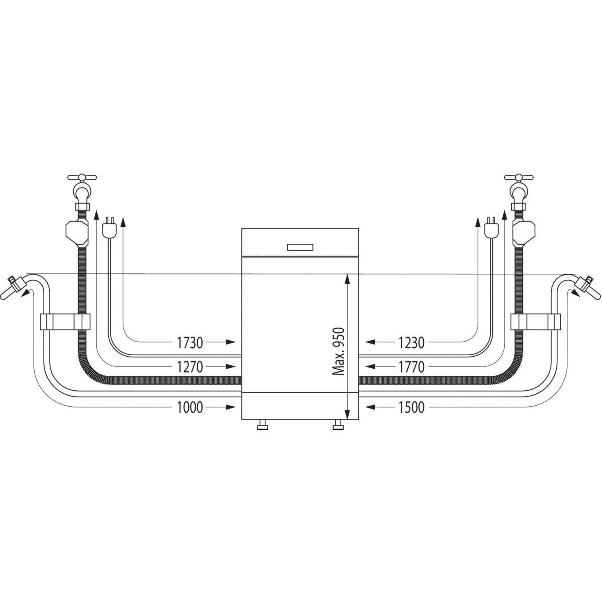 Voir la diapositive 5 : Hisense Lave vaisselle 60 cm hbu5a6360bxd