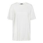 Pieces T Shirt  Femme Pieces Kitty. Coloris disponibles : Blanc