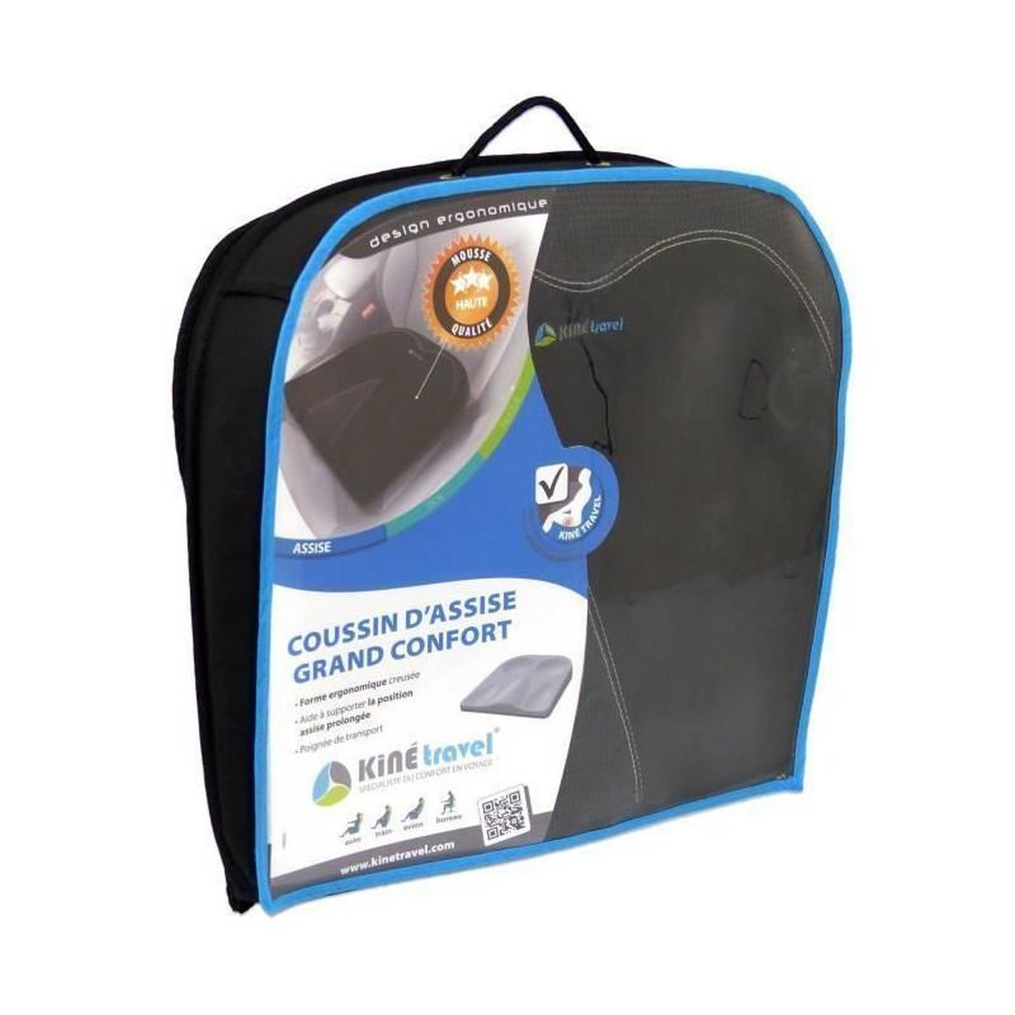 Voir la diapositive 2 : KINE TRAVEL KINE TRAVEL Coussin dassise confort