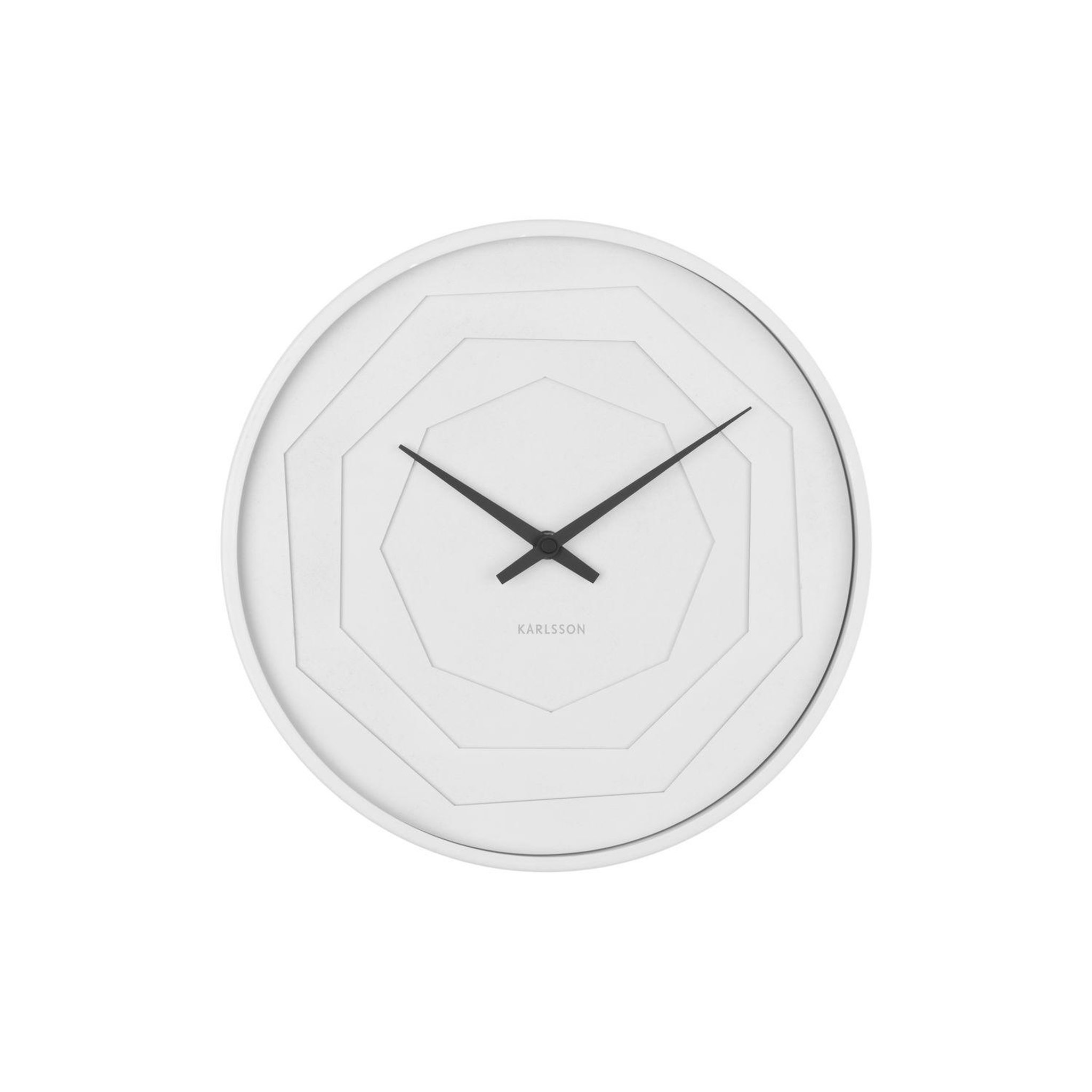 Voir la diapositive 1 : Karlsson Horloge murale Layered Origami