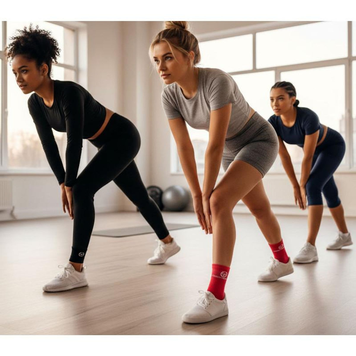 SERGIO TACCHINI Sergio Tacchini Pack Chaussettes courtes Fille Quarter – Lot de 6