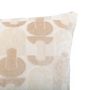 Voir la diapositive 2 : ATMOSPHERA Coussin Jacquard en Velours  Luna  30x50cm Beige Lin