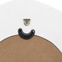 Voir la diapositive 4 : ATMOSPHERA Lot de 3 Miroirs Ronds  Emily  25cm Blanc