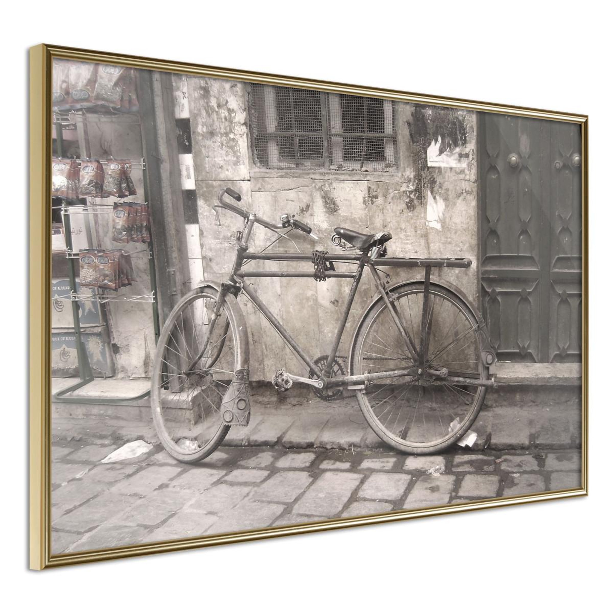 Paris Prix Affiche Murale Encadrée  Old Bicycle