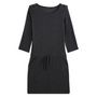 Voir la diapositive 3 : IN EXTENSO Robe col bateau grise femme