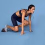 Anita Active Legging de sport court effet massant bleu iris