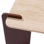 Voir la diapositive 5 : Paris Prix Table Basse Effet Travertin  Misty  120cm Beige & Marron