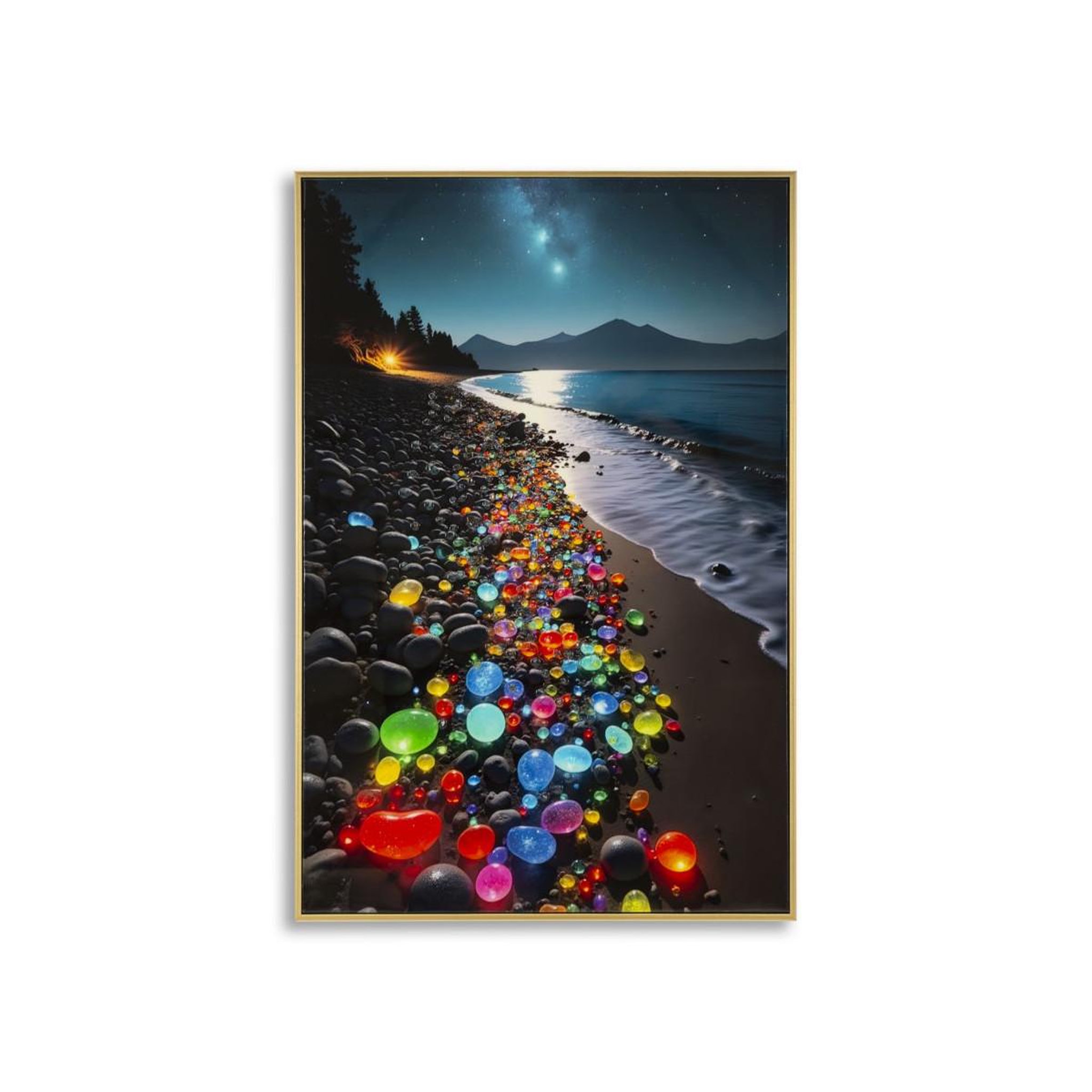 Paris Prix Tableau imprimé  colors ii  60x90cm multicolore