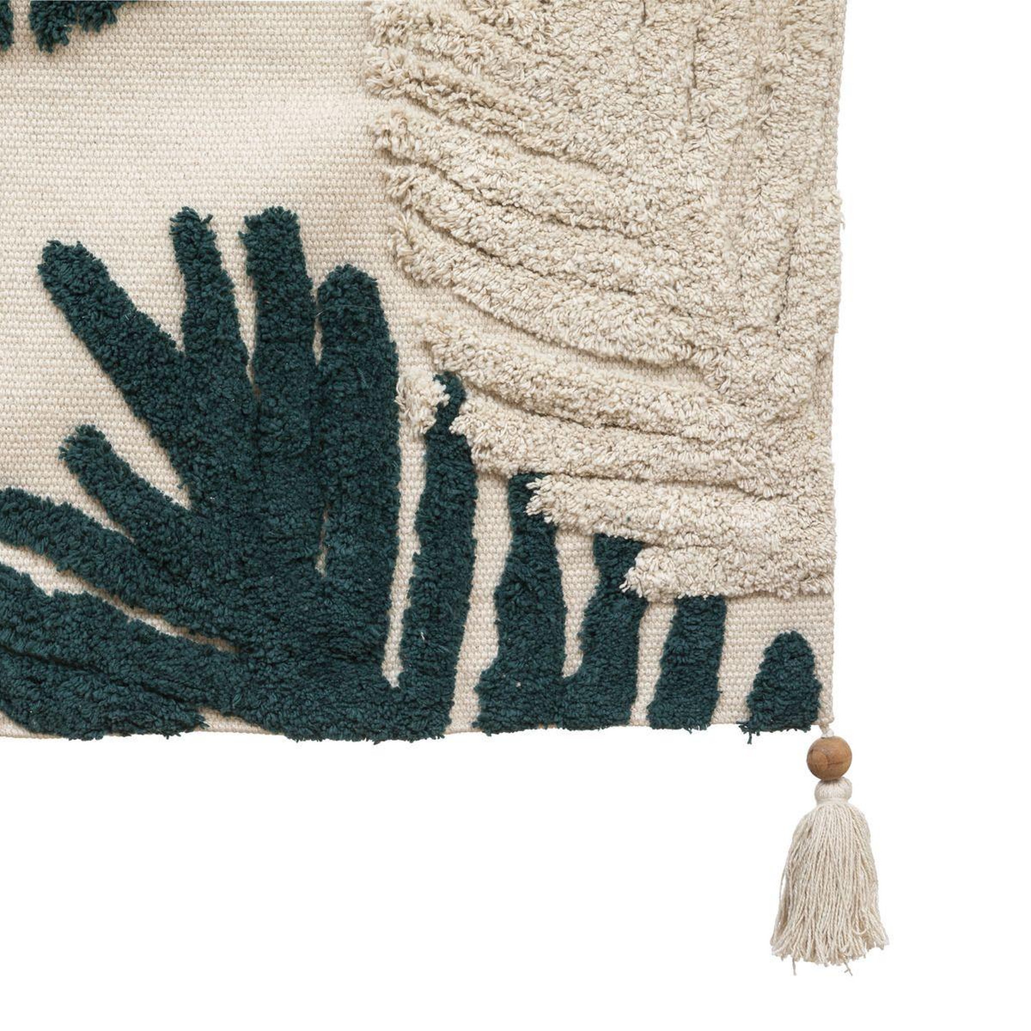 Voir la diapositive 2 : ATMOSPHERA Tapis tufté déco  alicante  90x150cm ivoire