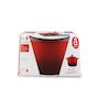 Voir la diapositive 2 : ACTUEL Cocotte ronde 2,5L fonte  rouge 
