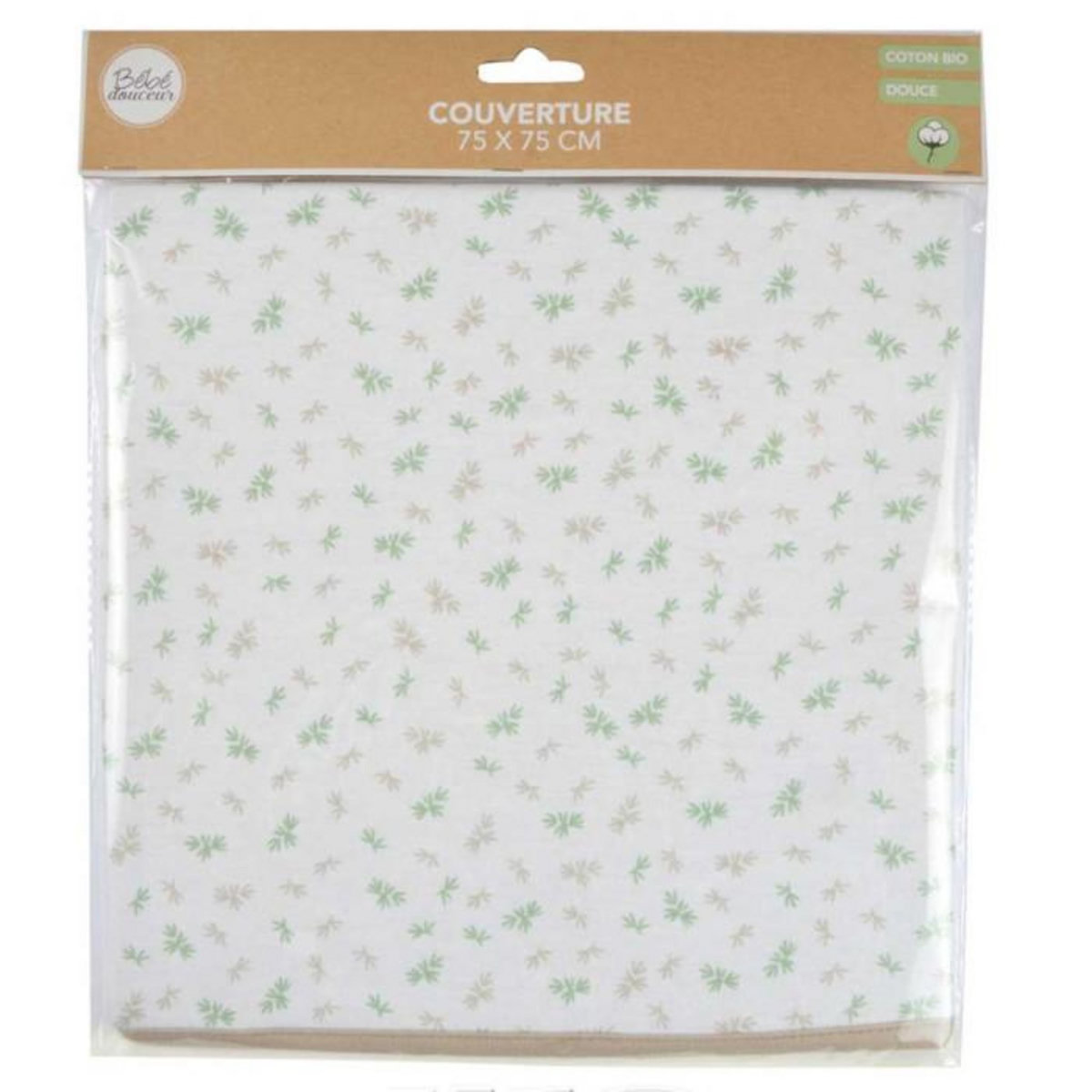 Paris Prix Couverture Bébé en Coton  Koala  75x75cm Blanc