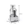 Voir la diapositive 3 : MAGIMIX Robot multifonctions 3.6l 1100w - 18591F