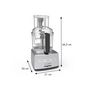 Voir la diapositive 3 : MAGIMIX Robot multifonction 3.6l 1100w - 18591F