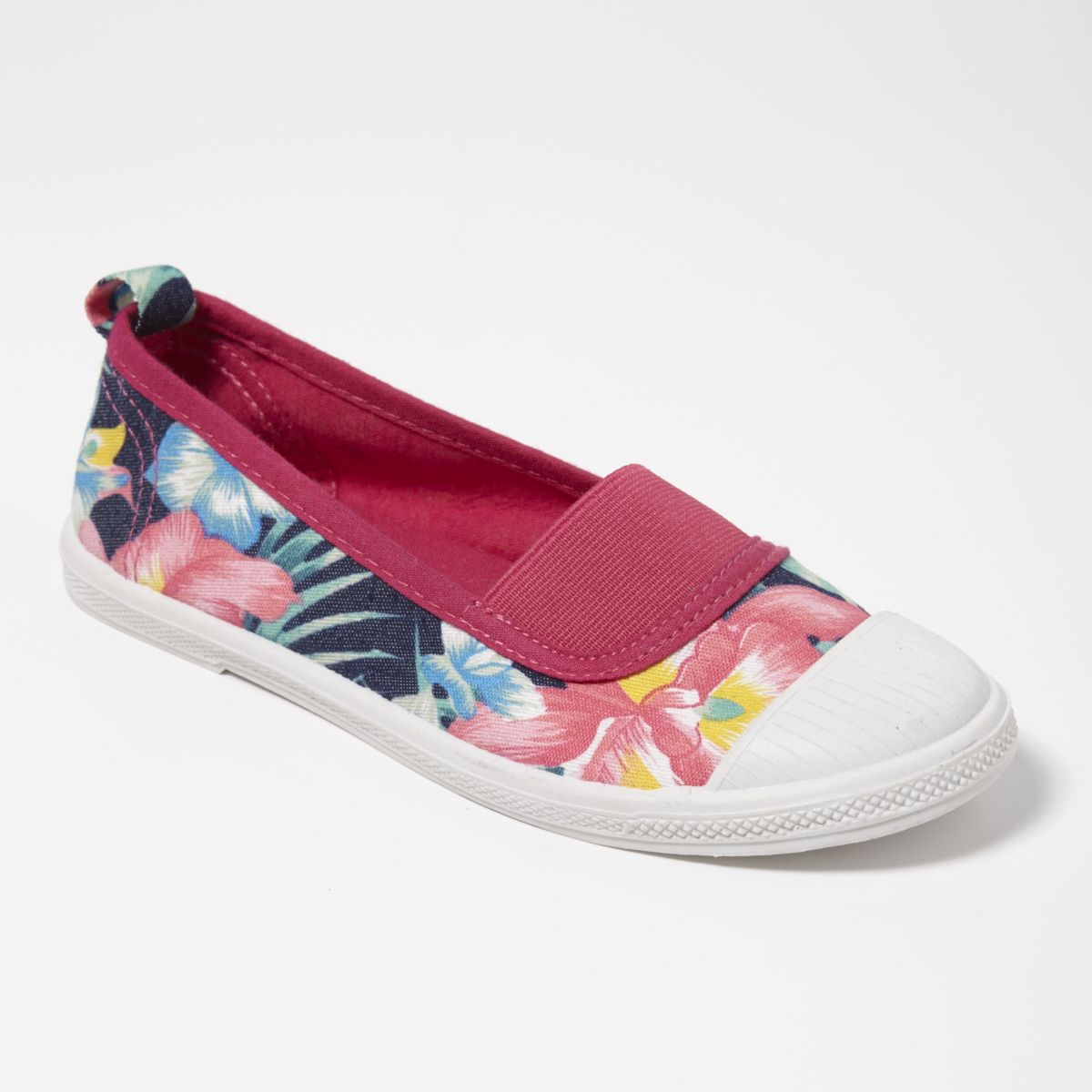 IN EXTENSO Basket en toile fille du 25 au 35