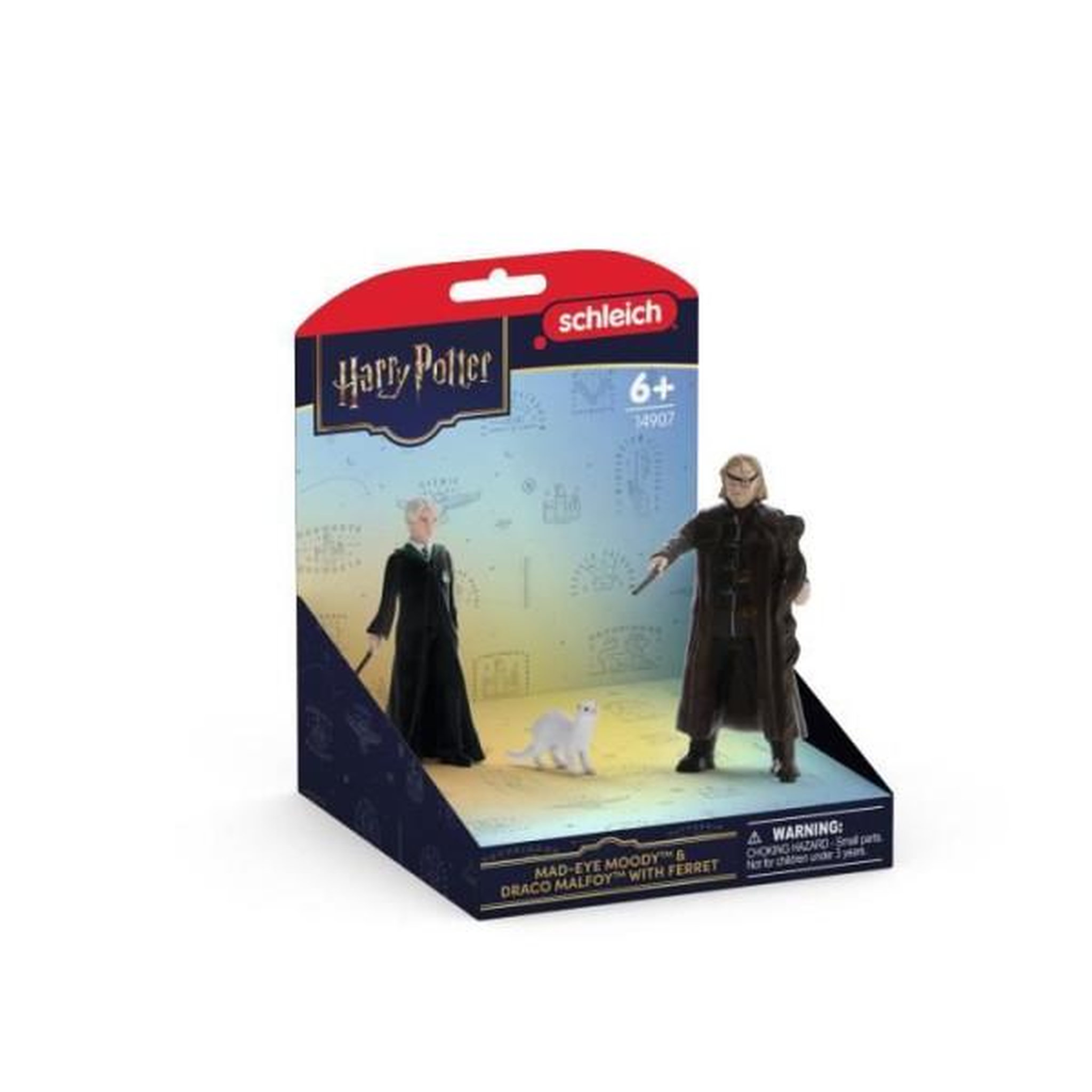 Voir la diapositive 4 : Schleich Figurine Alastor Maugrey & Drago Malfoy et le furet, Schleich 14907 Gamme Harry Potter©
