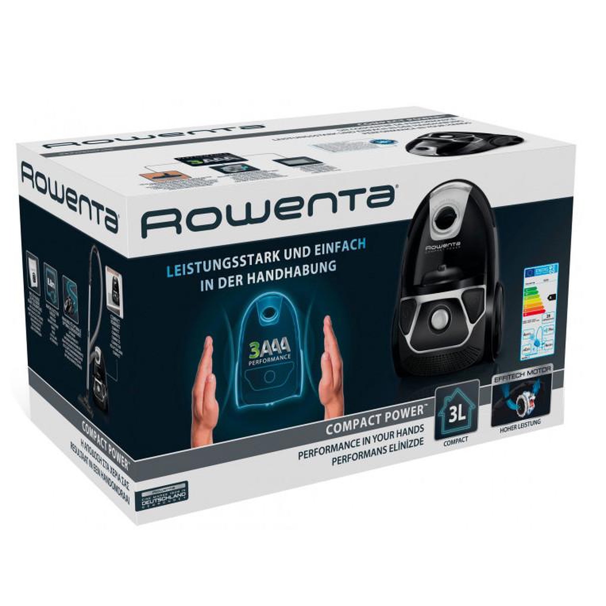 Voir la diapositive 6 : ROWENTA Aspirateur traineau aaca 75db noir - ro3985ea