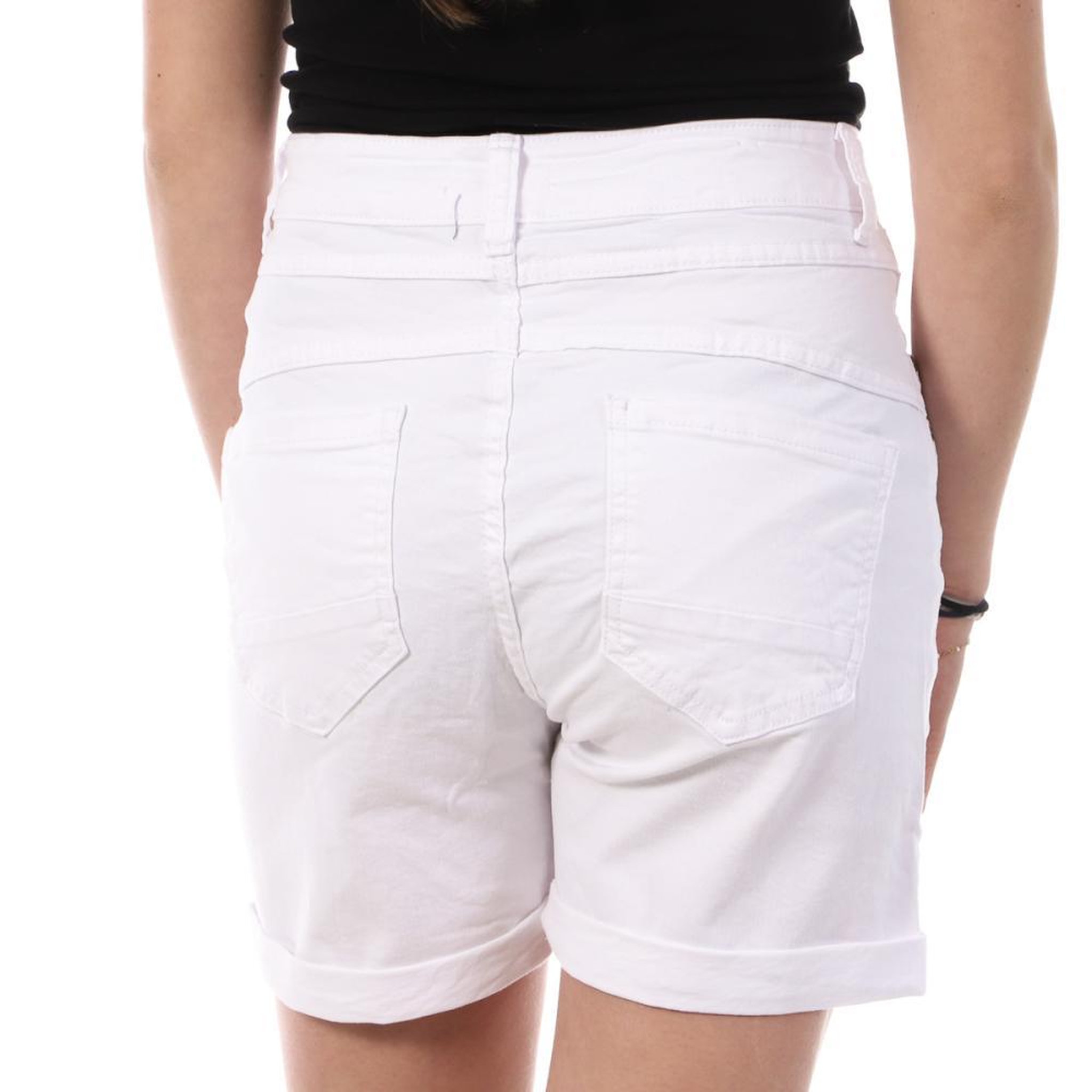Voir la diapositive 2 : MONDAY PREMIUM Short Blanc Femme Monday Premium Long Please