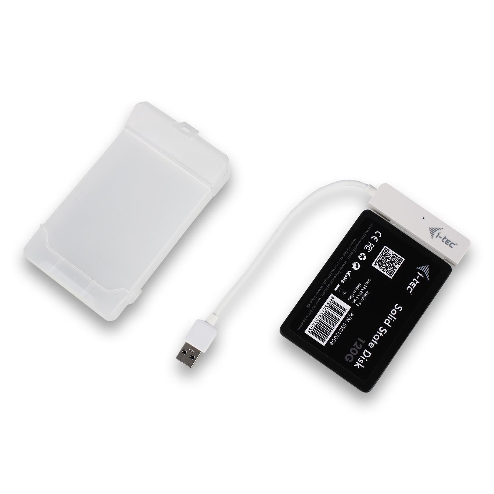 Voir la diapositive 3 : I-TEC I-tec mysafeu314 boîtier de disques de stockage boîtier disque dur/ssd blanc 2.5